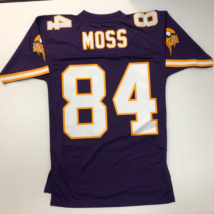Mitchell & Ness NFL Legacy Vikings Jersey 98 Randy Moss purple