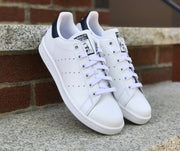 Adidas Womens Stan Smith White Core Navy S81020