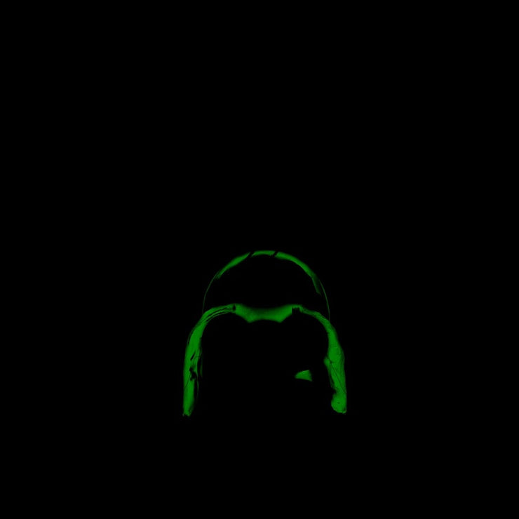 MARKET Alien Sightseeing Glow In the Dark Hoodie Black