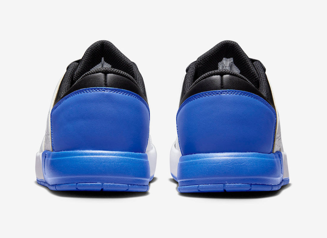 Jordan Flight Court Men\'s Size 13 Black White Royal Blue Sneakers DV5141-401 Jordan Nu Retro 1 Low Sport Royal Blue Black White Shoes  main image 2