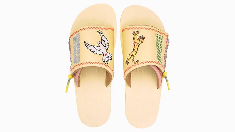 Puma x KidSuper Studios Wilo Mellow Yellow Peach Beige Coming Soon: PUMA x KIDSUPER STUDIOS - WISH BLOG main image 4