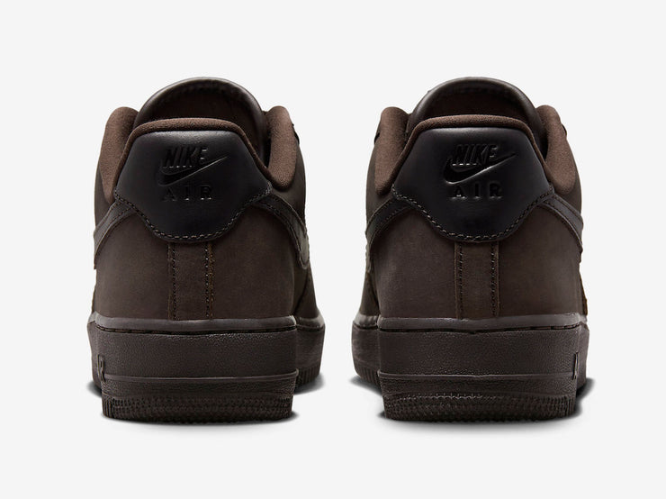 Nike Air Force 1 Premium Velvet Brown Shoe Sneaker DR9503-200