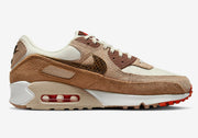 Women's Nike Air Max 90 AMD Pale Ivory Picante Red DX9502-100