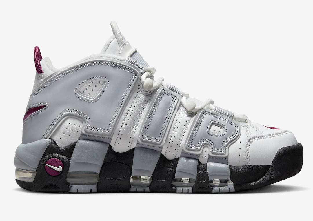 靴 Women's Air More Uptempo Summit White Nike Air More Uptempo Summit White Black Sail (Women's