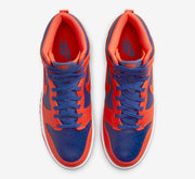 Nike Dunk Hi Retro Orange Deep Royal Blue DD1399-800