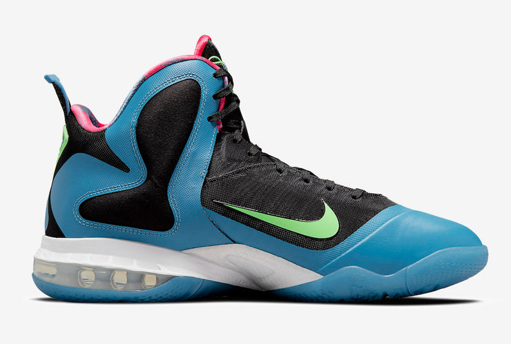 Nike LeBron IX Black Lime Glow Dutch Blue DO5838-001