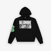 BBC BB Straight Font Hoodie Black