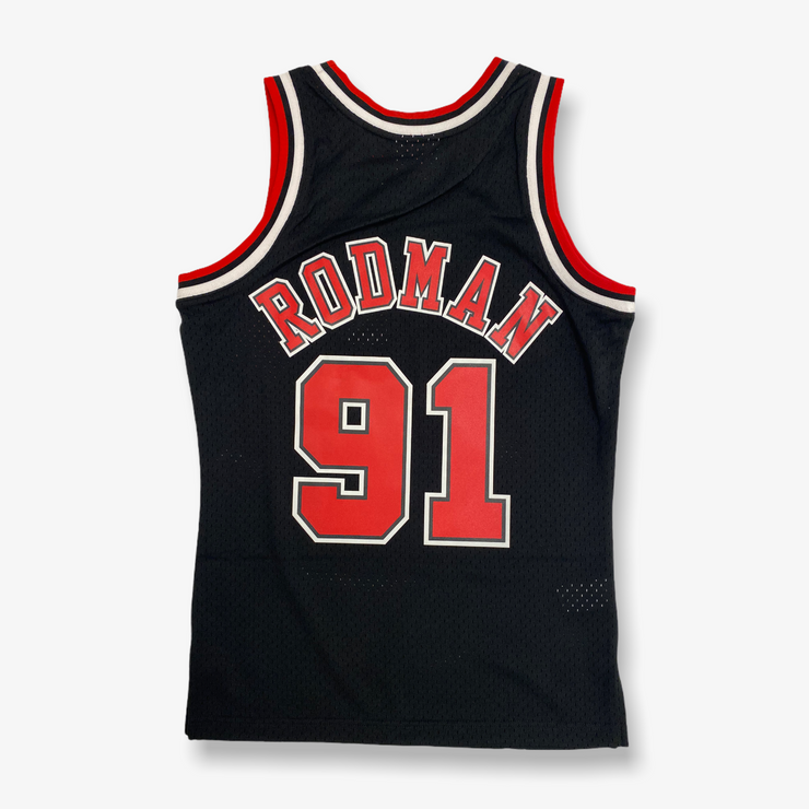 Mitchell & Ness 1995 Chicago Bulls Dennis Rodman uniform in black