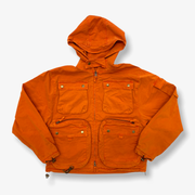 Lizoy Cargo Jacket w/ Hood Washed Orange