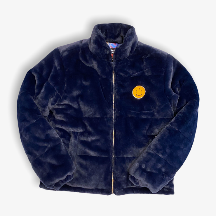 Tango Hotel x Isaac Pelayo Smiley Reversible Puffer