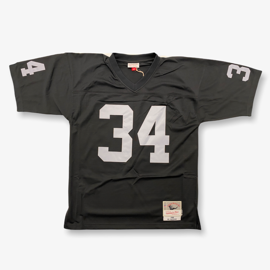 Mitchell & Ness NFL Legacy Jersey Raiders Bo Jackson Black – Sneaker Junkies