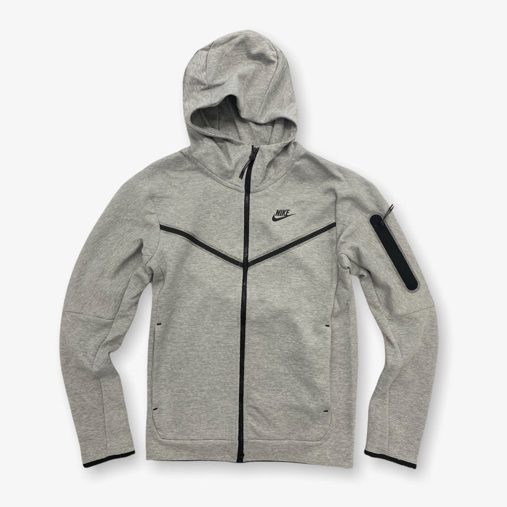 Nike Sportswear Tech Fleece Zip Up Dark Grey Heather Black CU4489-063
