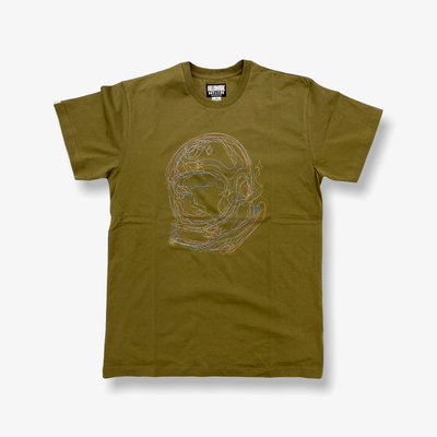 BBC BB Scribble SS Knit Olive Drab