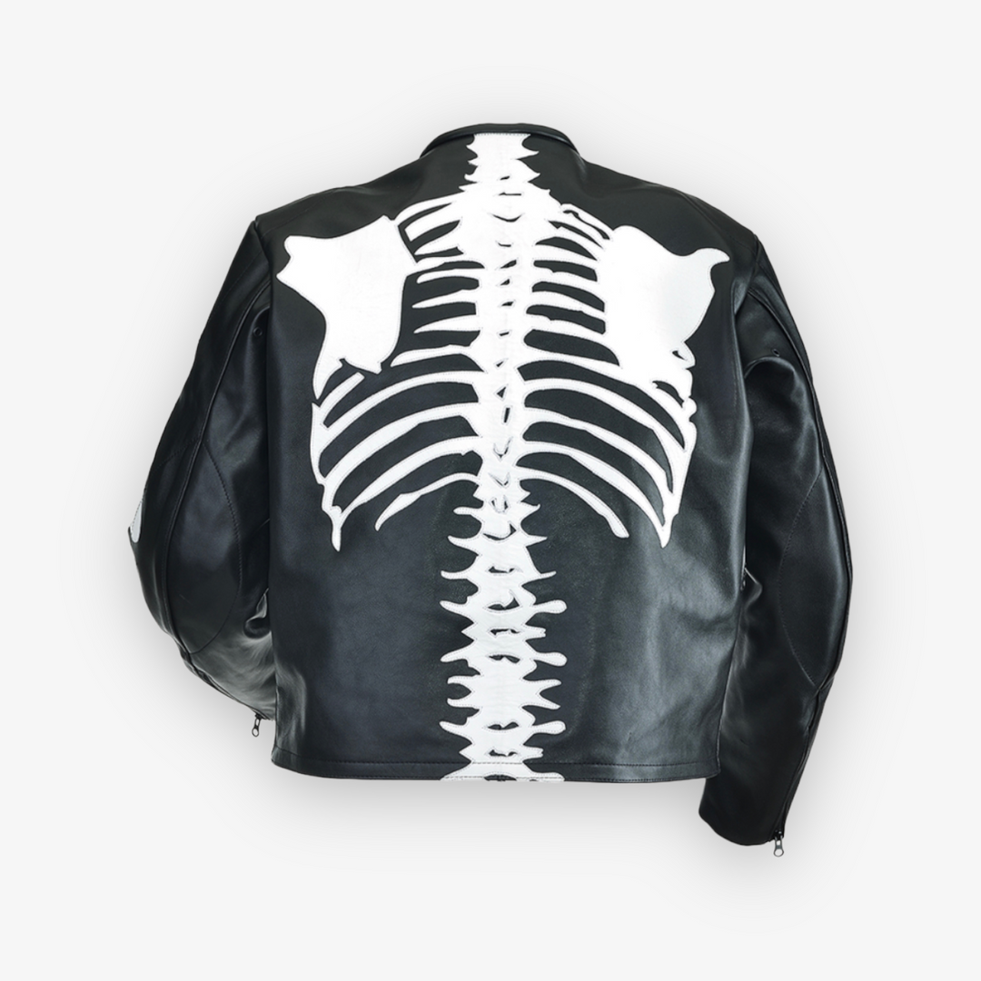 Vanson Leathers Jacket Bone Black – Sneaker Junkies Vanson Leathers Jacket Bone Black – Sneaker Junkies