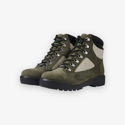 Timberland Field Boot 6 in WP Dark Green Nubuck TB 0A2MBM A58 Sneaker Junkies