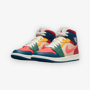 Women's Air Jordan 1 Mid SE French Blue Magic Ember DN3738-400