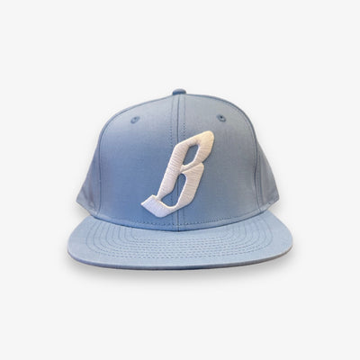 BBC BB "Flying B" Snapback Hat Placid Blue