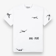 Paper Planes Origami tee white