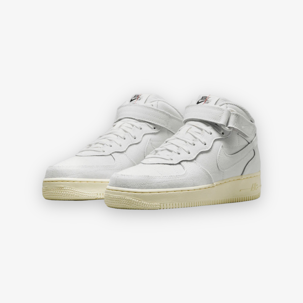 6 Size, Nike AIR FORCE 1 ‘07 MID, White, Women