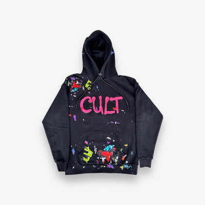 Cult of Individuality Pullover Hoodie Multicolor Black