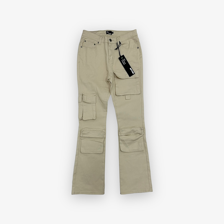 EPTM Backlot Cargo Pants Cream