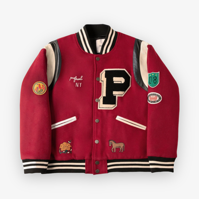 Profound Letterman Jacket Red FW36