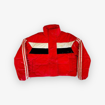 Women's Adidas Puffer Jacket Red IA3918