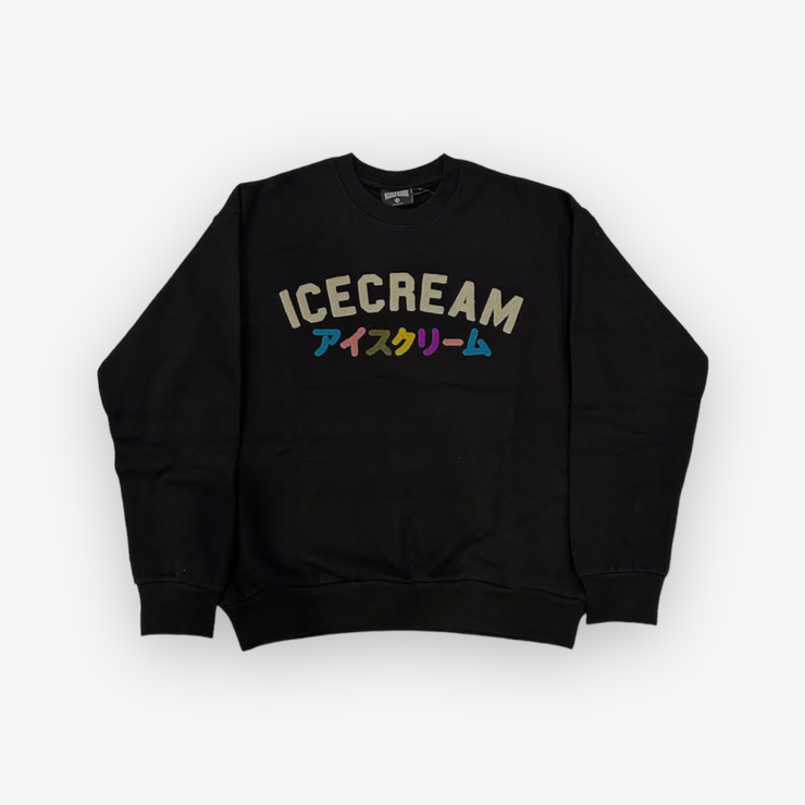 Ice Cream Katana Crew Black