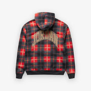 Nike Sportswear Checkered Hoodie Red DV1578-612