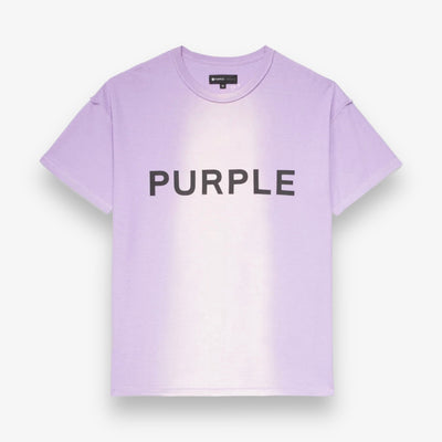Purple Brand Textured Jersey Inside Out Tee Lavender 2.0