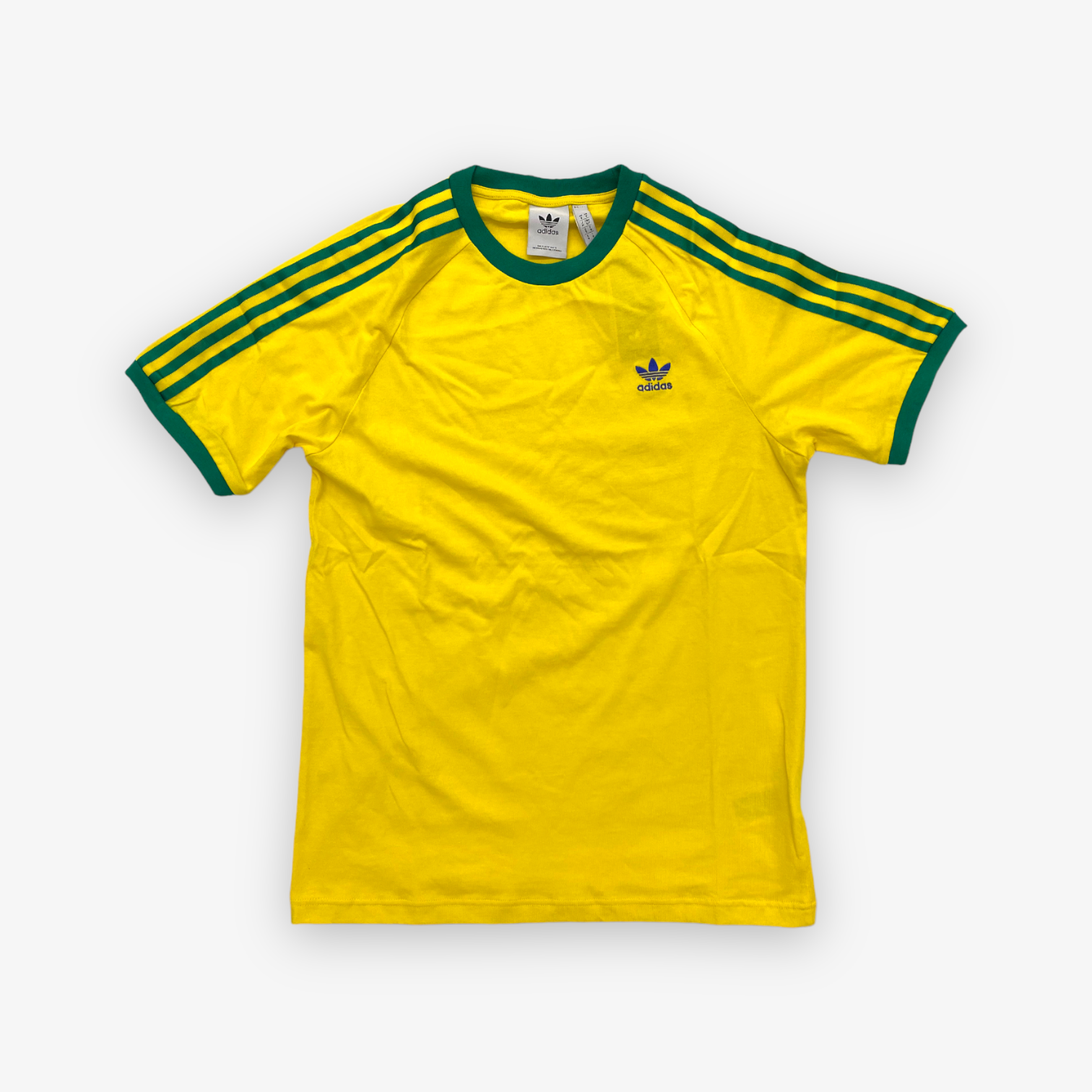 Adidas FB Nations Tee Yellow Green HK7422 – Sneaker Junkies