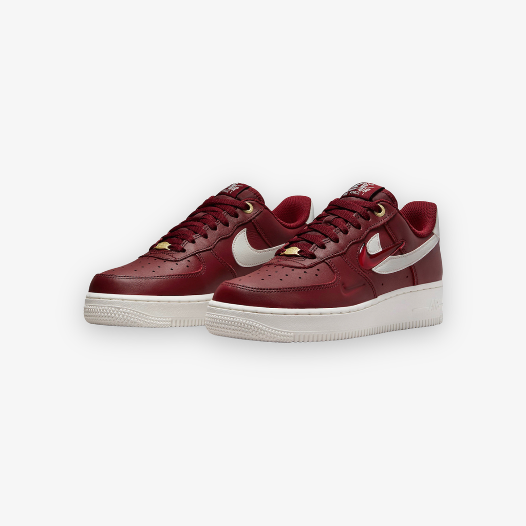 Women s Nike Air Force 1 07 PRM Team Red Sail DZ5616 600 Sneaker Junkies