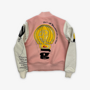 Fly Geenius Hot Air Balloon Leather Jacket Pink