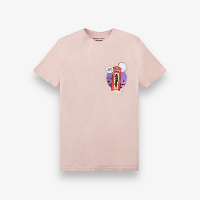 Paper Planes TELEPHONE LOVE TEE Peach