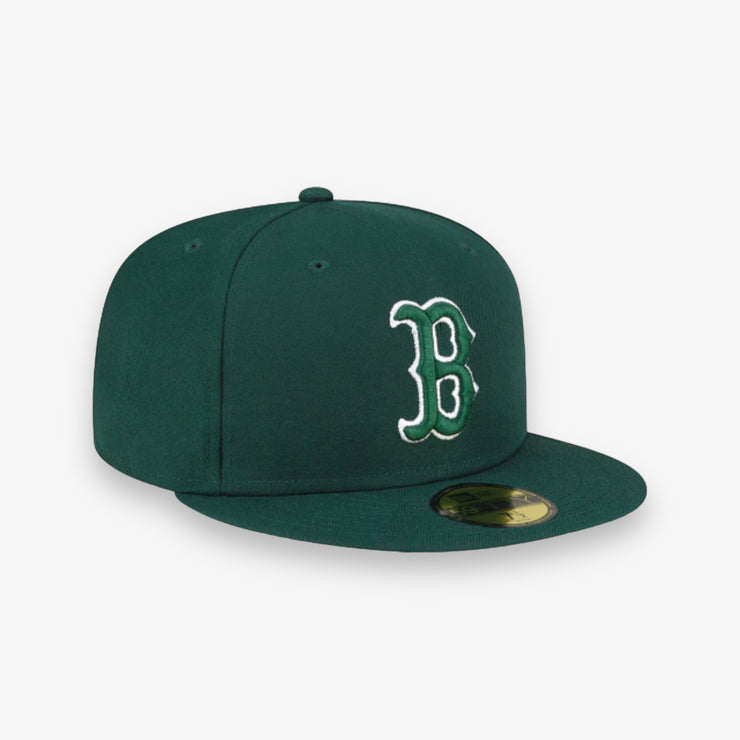 Boston Red Sox New Era Custom 59FIFTY Green Holiday Pack Fitted Hat, 7 1/2 / Green