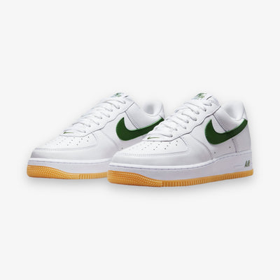 Nike Air Force 1 Low Retro QS White Forest Green Gum Yellow FD7039-101