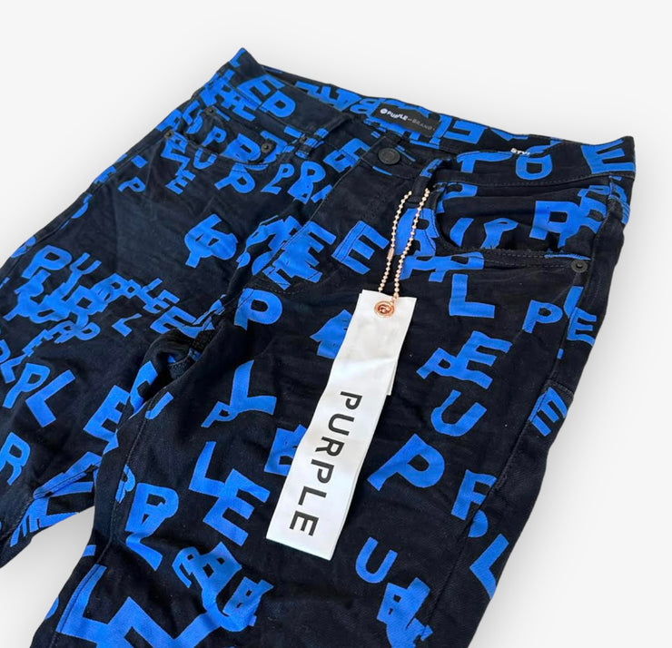 PURPLE BRAND WRINKLE PRINT JEANS BLUE – Enzo Clothing Store