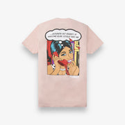 Paper Planes TELEPHONE LOVE TEE Peach