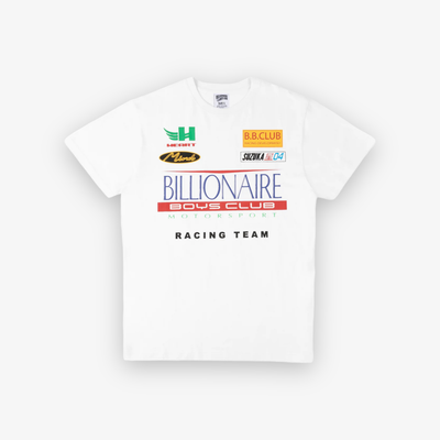 BBC BB Racing Team SS Tee Bleach White