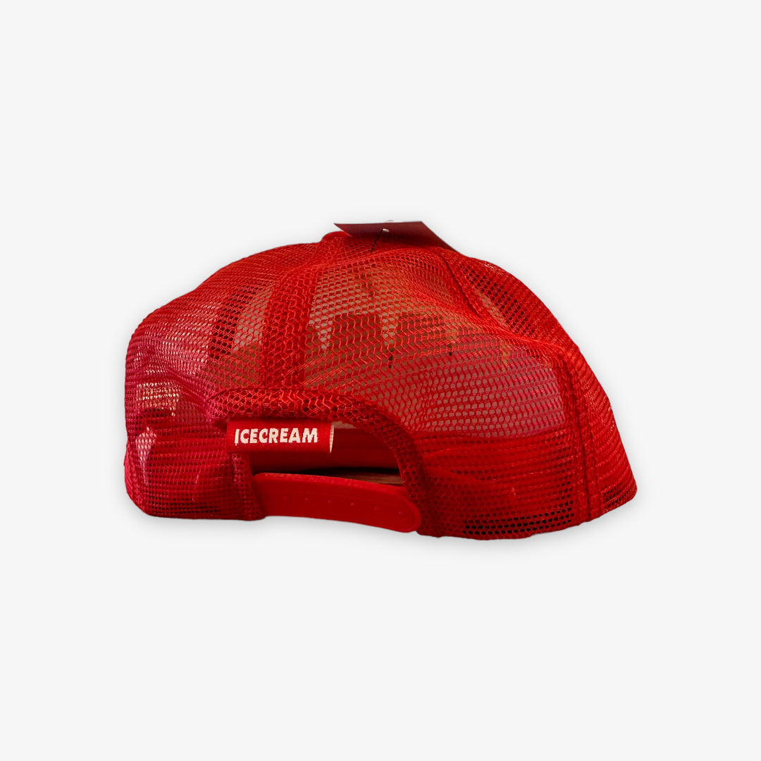 Ice Cream Trucker Hat True Red