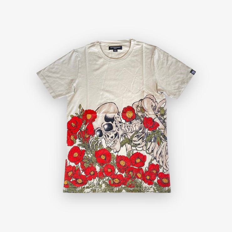 Cult of Individuality SS Poppy Cream Tee