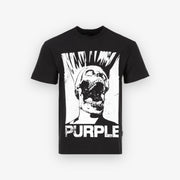 Purple Brand Textured Jersey SS Tee Headache Black Beauty