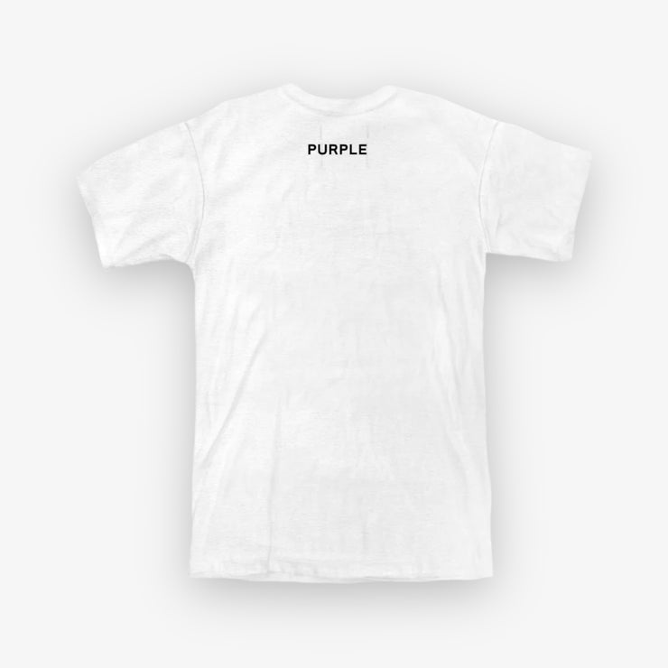 Purple Brand Textured Jersey Inside Out Tee Brilliant White Puff P –  Sneaker Junkies