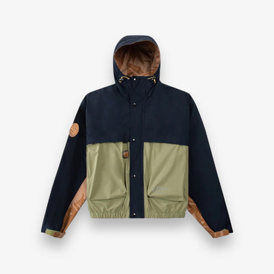 Paper Planes Lovers & Friends Hooded Ripstop Jacket Green Moss