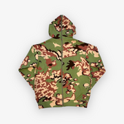 Ice Cream Zip Through Hoodie Camo