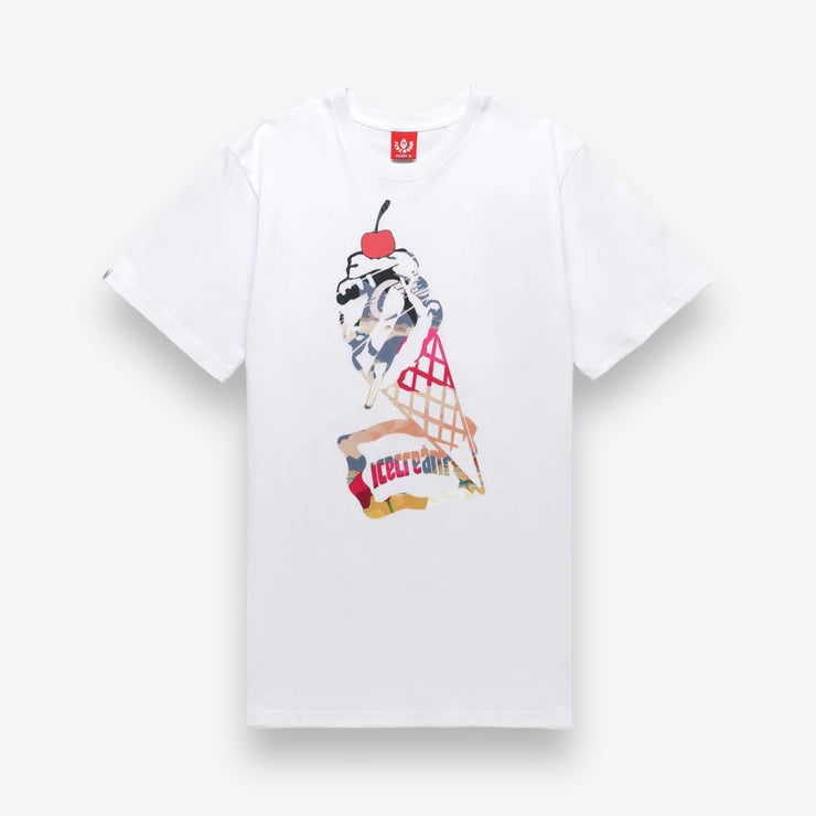 Ice Cream Cucumber SS Tee White