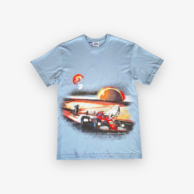 BBC BB Space Motors SS Tee Cashmere Blue