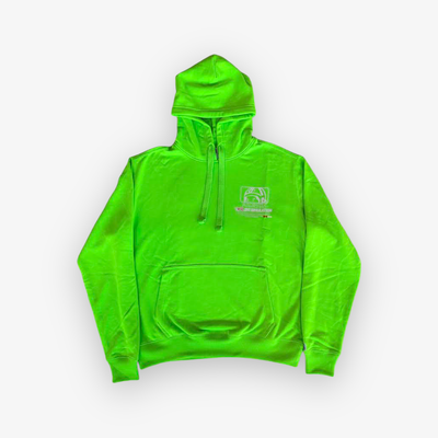 BBC BB VR Ski Hoodie Green Gecko