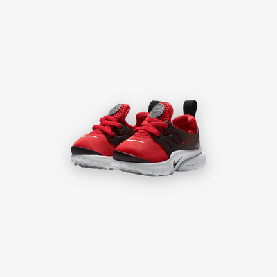 Nike Little Presto TD University Red Black Toddler Sizes 844767-600