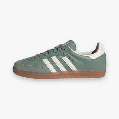 Women's Adidas Samba OG Silver Green IE7011 Sneaker Junkies Women's Adidas Samba OG Silver Green IE7011 Sneaker Junkies